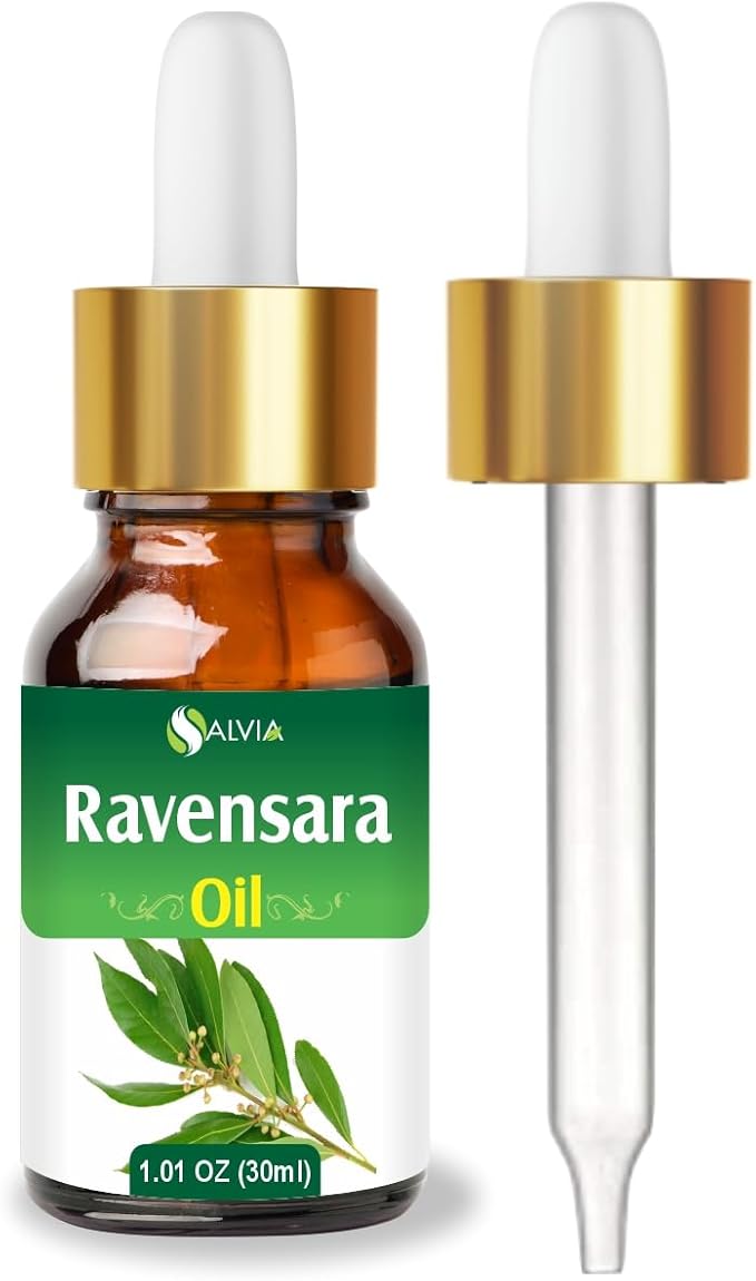 Ravensara Oil (Ravensara Aromatic) Natural Pure Undiluted Uncut Essential Oil - 30ml (1.01 fl oz) Pack of 1