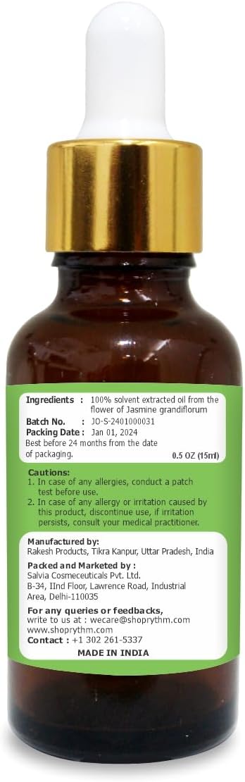 Salvia Jasmine (Jasminum Officinale.) Oil - 15ml/0.507Fl Oz with Dropper