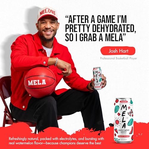 Mela Watermelon Water - Watermelon Juice, 100 Percent Natural Fruit Juice with Vitamin C, Electrolytes, Antioxidants - Coconut Water Alternative, Gluten-Free (Variety, 11.15 fl oz, 12-pack)