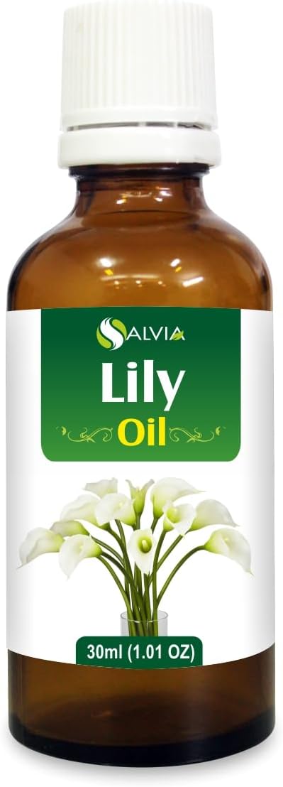 Lily (Lilium Auratum) Essential Oil Pure and Natural Undiluted Uncut Oil | Use for Aromatherapy Scented Fragrance Oil | Therapeutic Grade (30 ML) (1.01 fl oz)