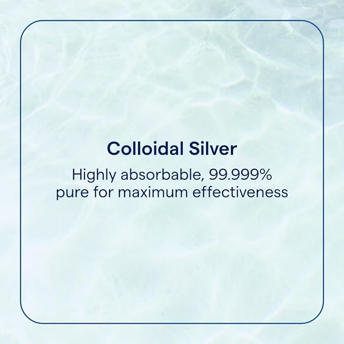 Trace Minerals Colloidal Silver - Liquid Mineral Supplement with Super-Oxygenated Colloidal Silver - Immunity & Overall Health Support - Highly Absorbable Supplement - 8 fl oz (About 24 Servings)