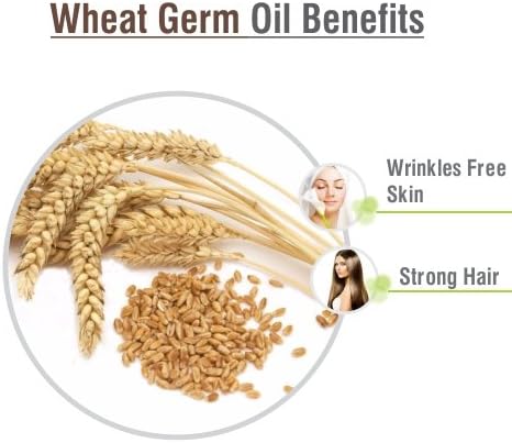 Wheat Germ (Triticum aestivum) Essential Oil 100% Pure & Natural Undiluted Uncut Cold Pressed Oil | Use for Aromatherapy & Skin | Therapeutic Grade - 50 ML
