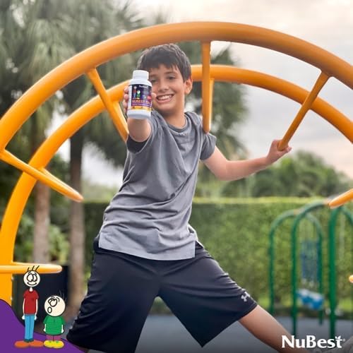 NuBest Tall 10+ - Bone Strength Supplement for Children (10+) & Teens Who Drink Milk Daily with Calcium, Vitamins & Minerals - 12 Pack