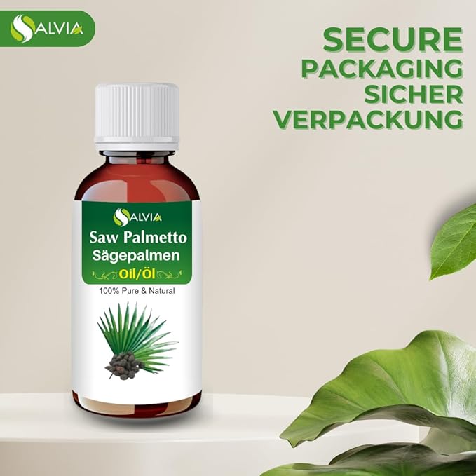 Saw Palmetto Oil - Pure & Natural Cold-Pressed Oil | Use for Skin Care & Hair Care | Used in Cream, Lotion, Shampoo, and Many Others (100ML)