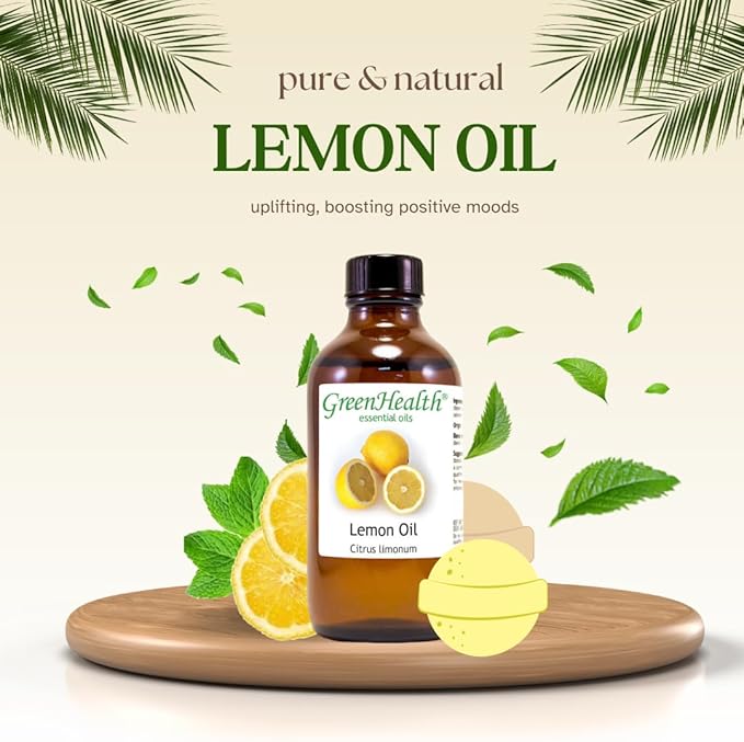 Lemon Essential Oil (Spain) -1 Gallon - 100% Pure & Uncut - GreenHealth