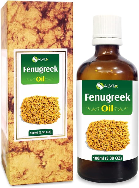 Salvia Fenugreek (Trigonella foenum- graecum) Oil - 100ml/3.38Fl Oz