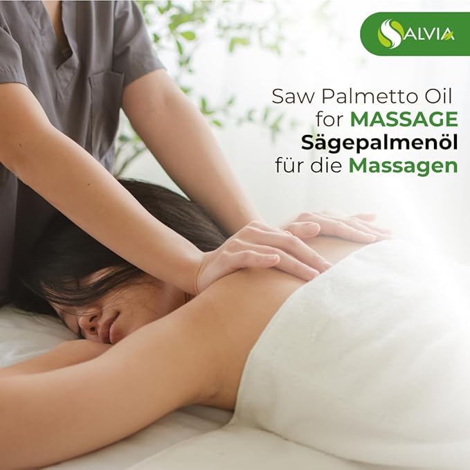 Saw Palmetto Oil - Pure & Natural Cold-Pressed Oil | Use for Skin Care & Hair Care | Used in Cream, Lotion, Shampoo, and Many Others (100ML)
