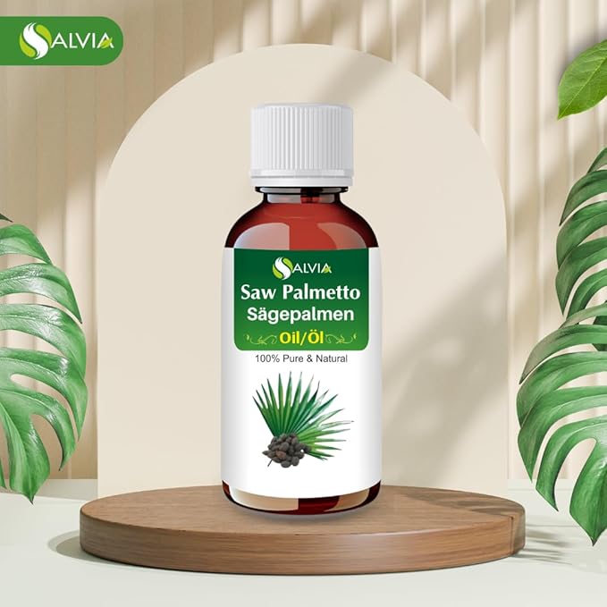 Saw Palmetto Oil - Pure & Natural Cold-Pressed Oil | Use for Skin Care & Hair Care | Used in Cream, Lotion, Shampoo, and Many Others (100ML)