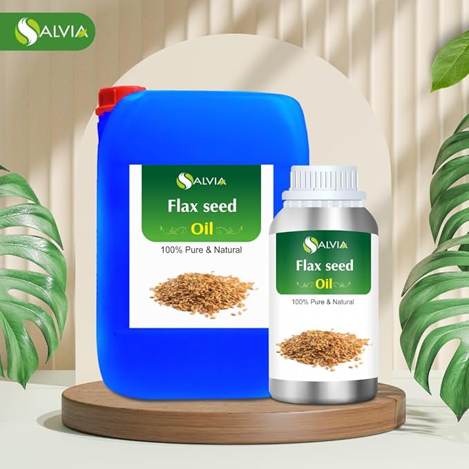 Salvia Bulk Flax Seed (Linum Usitatissimum) Oil - 25L/845.35Fl Oz