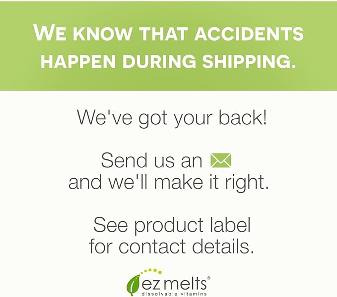 EZ Melts Dissolvable Zinc Supplement 30 mg, Sugar-Free, 2-Month Supply - 1 Pack