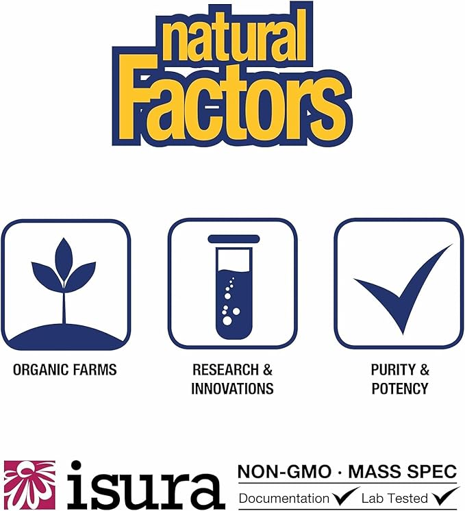Natural Factors, Lutein 40 mg, Antioxidant Support for Healthy Eyes and Skin with Zeaxanthin, 60 Softgels