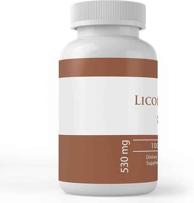Pure Original Ingredients Licorice Root Extract (100 Capsules) Always Pure, No Additives Or Fillers, Lab Verified