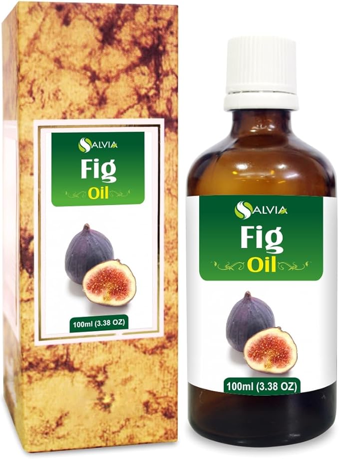 Salvia Fig Oil Pure and Natural Fig Oil I Skin Care (Moisturize, Nourish, Rejuvenate),Hair Care (Prevent Dry Brittle and Split Ends) Aromatherapy Oil 100 ML