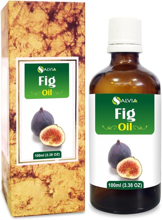 Salvia Fig Oil Pure and Natural Fig Oil I Skin Care (Moisturize, Nourish, Rejuvenate),Hair Care (Prevent Dry Brittle and Split Ends) Aromatherapy Oil 100 ML