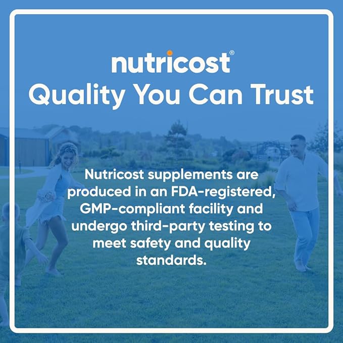 Nutricost Magnesium L-Threonate As Magtein 2000mg, 120 Capsules - Non-GMO, Gluten Free, Vegetarian Friendly