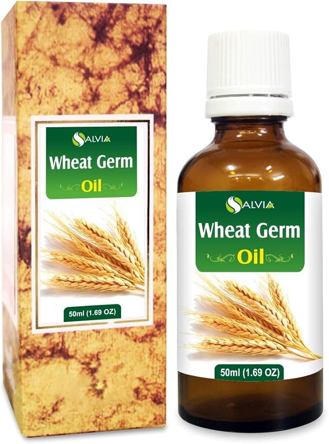 Wheat Germ (Triticum aestivum) Essential Oil 100% Pure & Natural Undiluted Uncut Cold Pressed Oil | Use for Aromatherapy & Skin | Therapeutic Grade - 50 ML