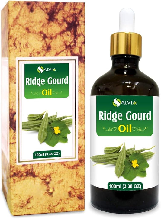 Salvia Ridge Gourd (Luffa Acutangula) Oil - 100ml/3.38Fl Oz with Dropper