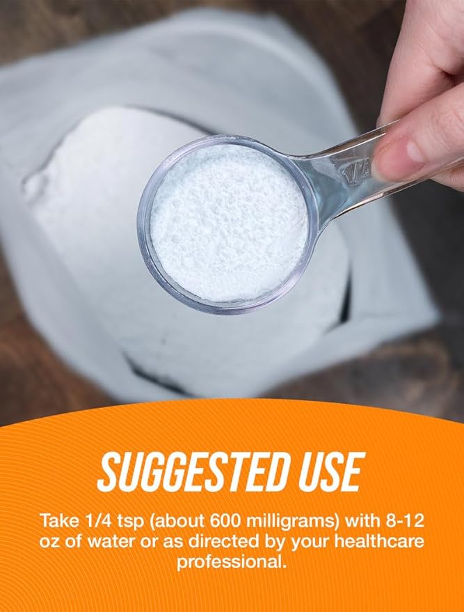 BulkSupplements.com NAC Powder - N-Acetyl Cysteine 600mg, NAC Supplement - Antioxidant Support, Gluten Free - 600mg per Serving, 167 Servings, 100g (3.5 oz) (Pack of 1)