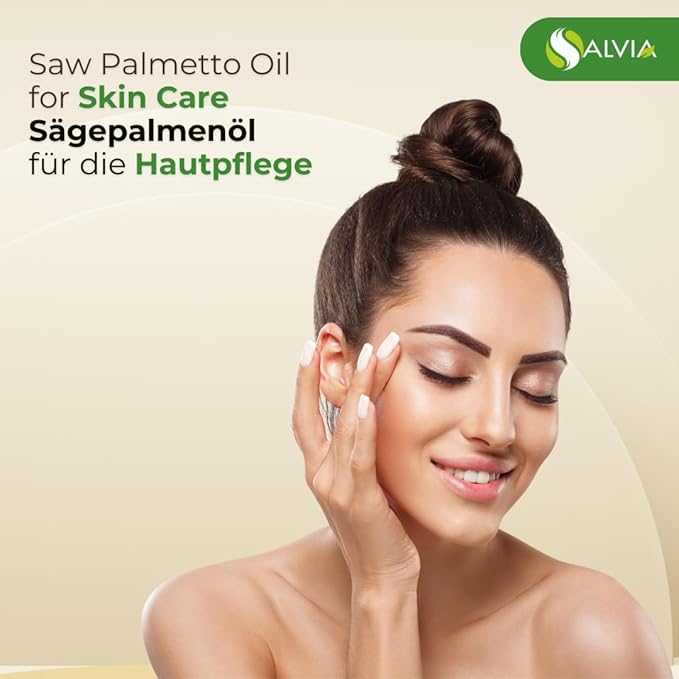 Saw Palmetto Oil - Pure & Natural Cold-Pressed Oil | Use for Skin Care & Hair Care | Used in Cream, Lotion, Shampoo, and Many Others (100ML)