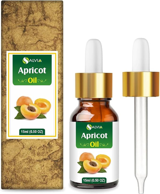 Salvia Apricot (Prunus armeniaca) Oil - 15ml/0.507Fl Oz with Dropper