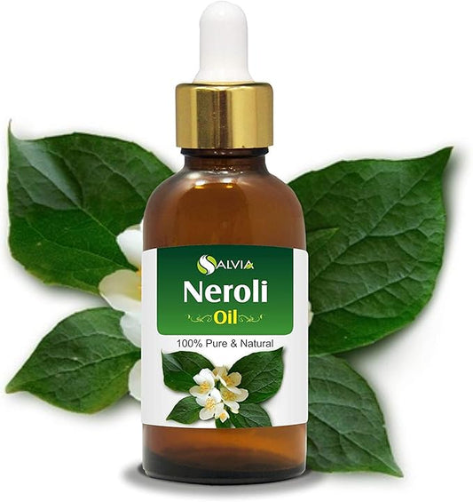 Salvia Neroli (Citrus Aurantium) Oil - 100ml/3.38Fl Oz with Dropper