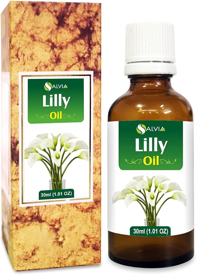 Lily (Lilium Auratum) Essential Oil Pure and Natural Undiluted Uncut Oil | Use for Aromatherapy Scented Fragrance Oil | Therapeutic Grade (30 ML) (1.01 fl oz)