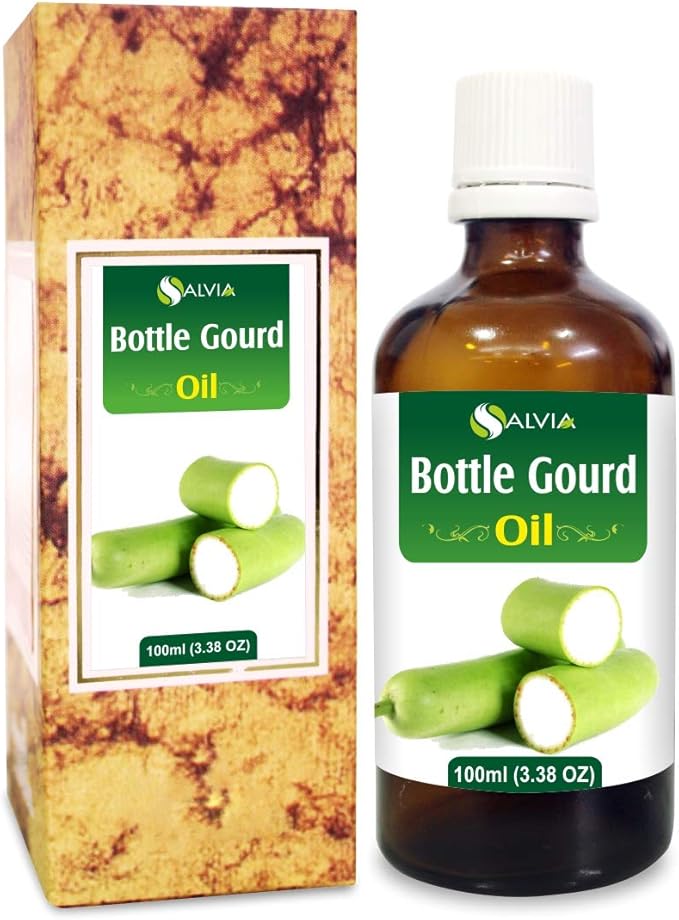 Bottle Gourd Oil (Lagenaria Siceraria) 100% Natural Pure Carrier Oil (100ml)