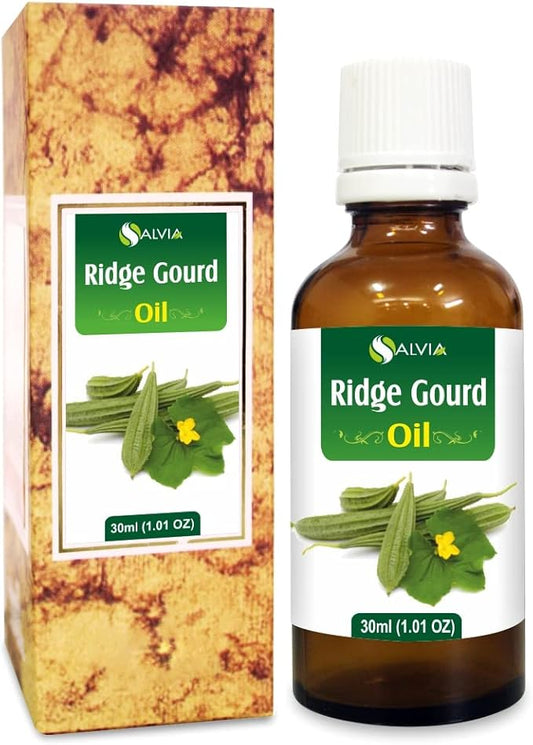 Salvia Ridge Gourd (Lufa Acutangula) Carrier Oil 100% Pure & Natural - Undiluted Uncut Cold Pressed Oil - Therapeutic Grade - 30 ML