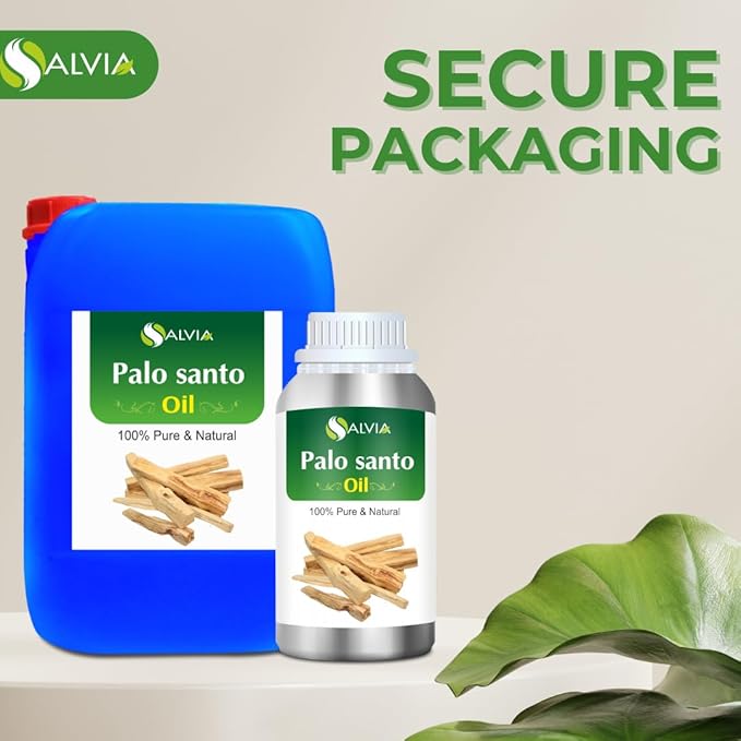 Palo Santo Oil (Bursera graveolens) Essential Oil 100% Pure & Natural Undiluted Unrefined Uncut Organic Standard Oil Therapeutic Grade Oil Aromatherapy Bulk Oil 5000ml/169fl oz