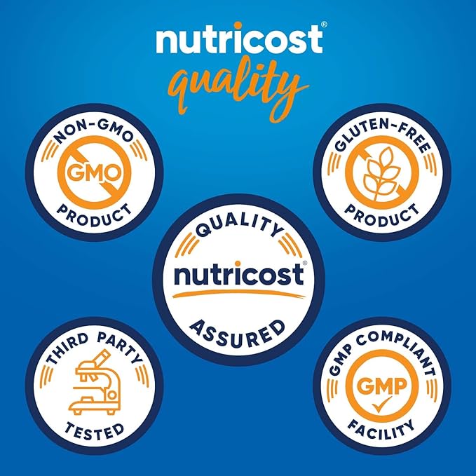 Nutricost Whey Protein Isolate (Chocolate Peanut Butter, 2 Pound) Protein Powder