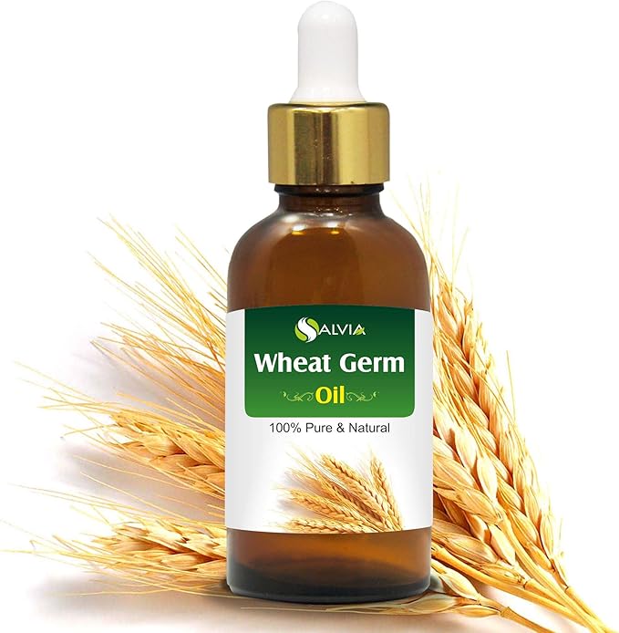 Wheat Germ (Triticum aestivum) Essential Oil | Pure & Natural Undiluted Uncut Cold Pressed Oil | Use for Aromatherapy & Skin | Therapeutic Grade (50ml with Dropper)