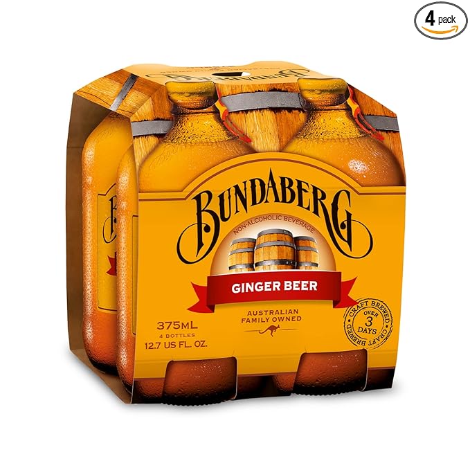 Bundaberg Ginger Beer, 12.7 Fl Oz (pack of 4)