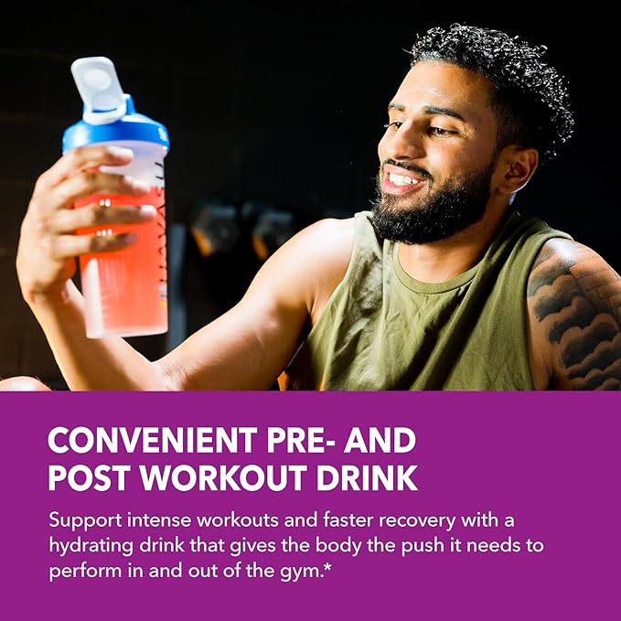 L-Arginine Powder - Nitric Oxide Supplement for Men and Women with L-Citrulline and Beet Root - Pre and Post Workout Support for Endurance and Recovery - Mixed Berry Flavor, 1 Month Supply (30 Scoops)