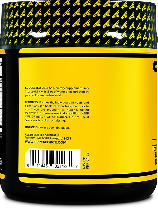 Primaforce EAA Powder (30 Servings, Fruit Punch Flavor) | Essential Amino Acids for Pre/Intra Workout and Recovery - Non-GMO and Gluten Free