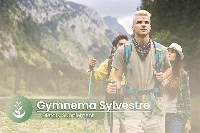PURE ORIGINAL INGREDIENTS Gymnema Sylvestre, (100 Capsules), Always Pure, No Additives Or Fillers, Lab Verified