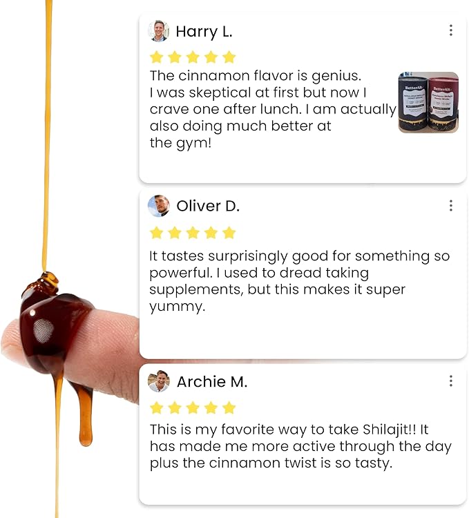 Pure Himalayan Shilajit Sticks with Organic Honey, Saffron | Easy to Consume Shilajit| Energy Boost & Immune Support, 85+ Trace Minerals, 75%+ Fulvic Acid (Pack of 2) Classic + Cinnamon