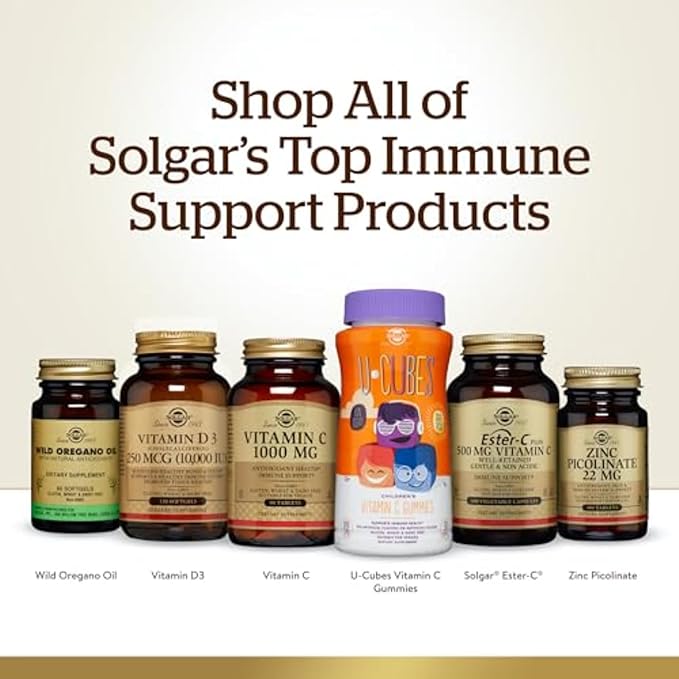 Solgar Zinc Picolinate 22 mg, 100 Tablets - Promotes Healthy Skin - Supports Immune System, Normal Taste & Vision - Antioxidant – Non-GMO, Vegan, Gluten Free, Kosher - 100 Servings