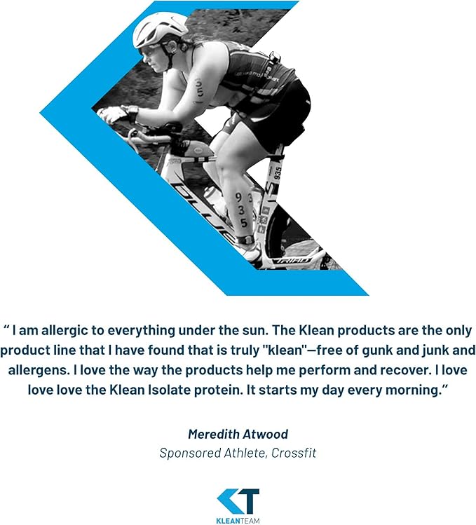 Klean Athlete Klean Isolate - Whey Protein Isolate - Daily Protein & Amino Acid - Intake for Muscle Integrity* - NSF Certified for Sport - 20 Servings - Natural Vanilla Flavor