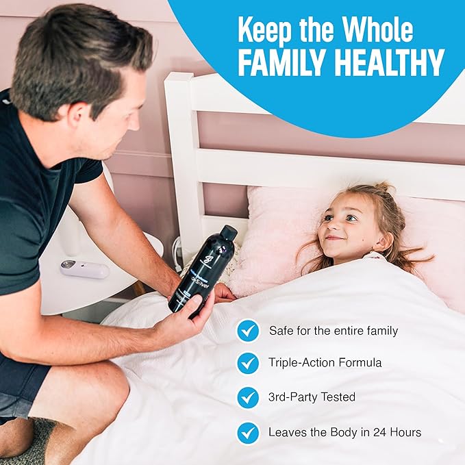 Colloidal Silver w/Nano Technology - 10ppm 8oz - 8X More Effective - Natural Immune Support - Save The Sick Days - Ages 5 & Up - Outperforms Higher PPM Silvers - No Taste & Smell - 3rd Party Tested