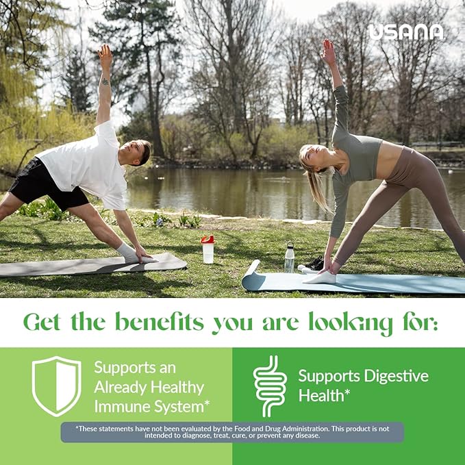 USANA Probiotic Supplement to Support Digestive Health* – Gluten Free – Sugar Free – Dairy Free - 14 Stick Packs