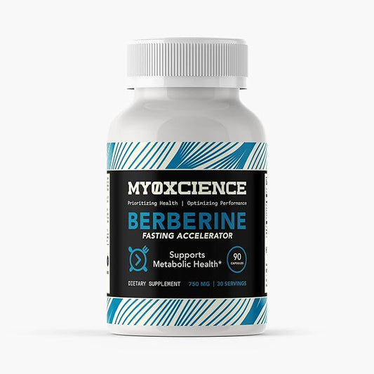 MYOXCIENCE Berberine Fasting Accelerator | Berberine HCL with ALA (Alpha Lipoic Acid) and Biotin (90 Capsules)