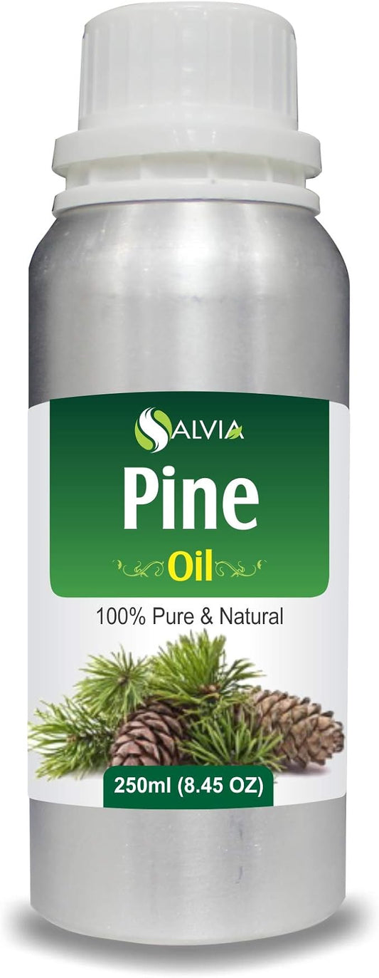 Pine (Pinus Sylvestris) Essential Oil 100% Pure & Natural - Undiluted Uncut Oil - Use for Aromatherapy - Therapeutic Grade - 250ml