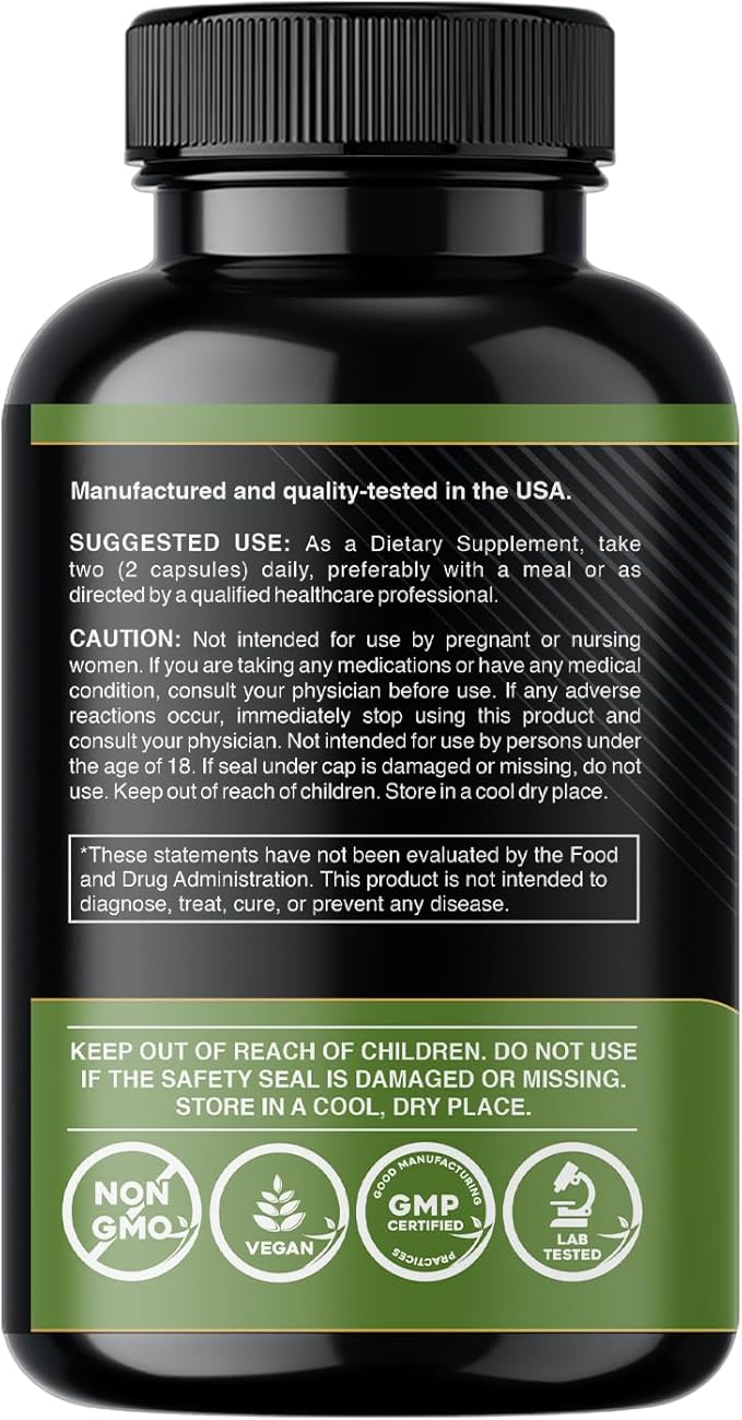 Gade Nutrition NAC Supplement n-Acetyl cysteine with Quercetin & Zinc | Immune Support Supplement with n Acetyl cysteine | Vegetable Capsules | USA Made