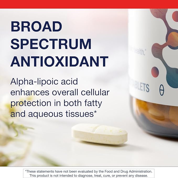 Metagenics Alpha-Lipoic Acid 300 mg to Help Support a Healthy Metabolism and Tissue Health, ALA - 60 Tablets