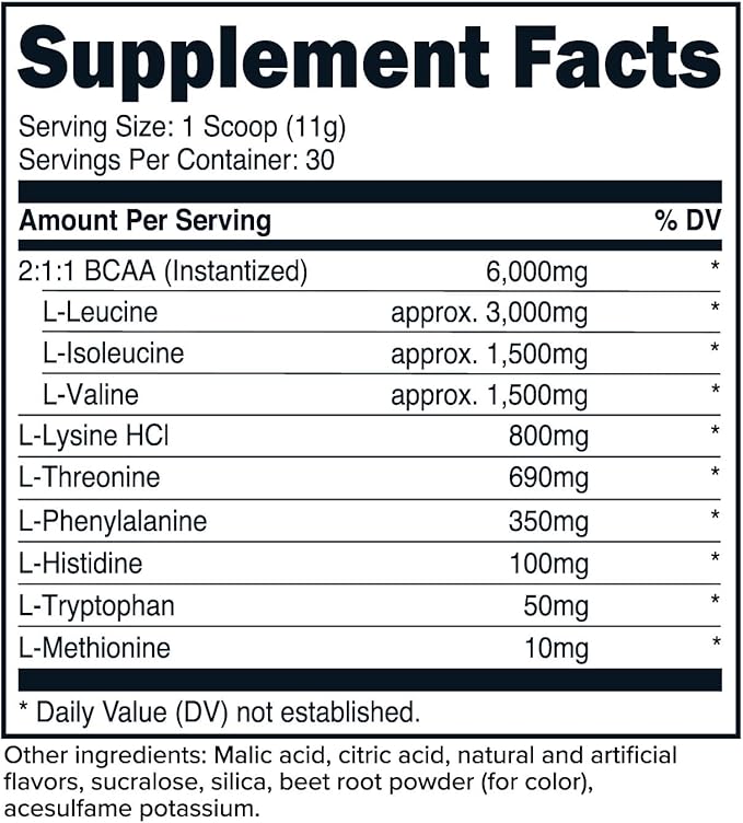 Primaforce EAA Powder (30 Servings) | Essential Amino Acids for Pre/Intra Workout and Recovery - Non-GMO and Gluten Free (Watermelon)