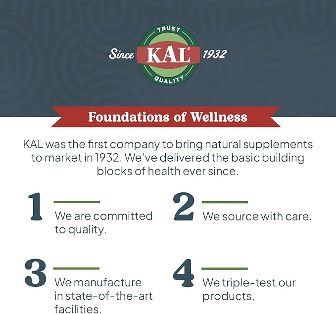 KAL Think Magnesium L-Threonate 2000 mg | Learning, Brain Health & Memory Function Support w/Magtein | Vegan, No Gluten & Non-GMO | 60 Tablets