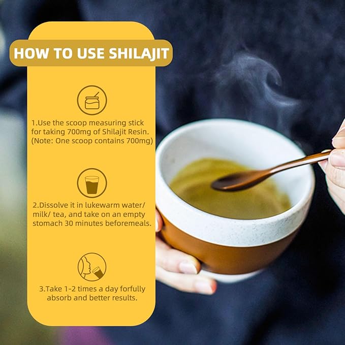 Pure Himalayan Shilajit Resin for Men & Women | Organic Shilajit Honey Resin with Fulvic Acid & 85+ Trace Minerals Complex for Energy Boost & Immune Support,Stamina and Muscle Building,600mg