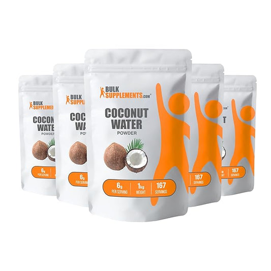 BulkSupplements.com Coconut Water Powder - Electrolytes Powder - Water Flavoring Powder - Coconut Flavoring Powder - Electrolyte Supplements - Drink Powder (5 Kilograms - 11 lbs)