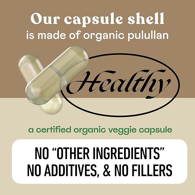 Pure Natural Whole Psyllium Husk Powder Capsules - 660mg Capsules 100 Pure Unflavored Fiber & Colon Cleanse Pills