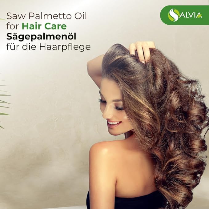 Saw Palmetto Oil - Pure & Natural Cold-Pressed Oil | Use for Skin Care & Hair Care | Used in Cream, Lotion, Shampoo, and Many Others (100ML)